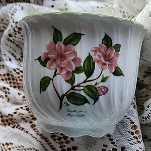Camellia China Cachepot Made In Germany